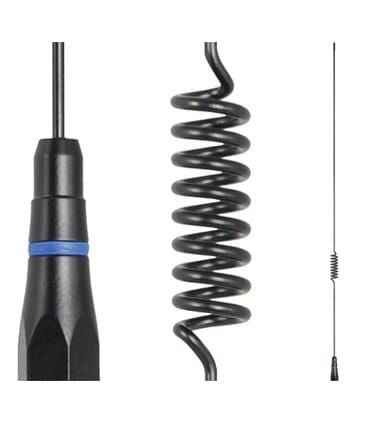 GME 60cm Black Stainless Steel Whip (6.6dBi Gain) - NZ Offroader