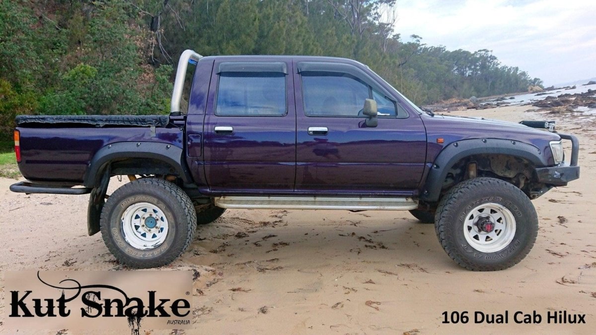 Kut Snake Flare Kit To Fit Toyota Hilux LN106 Models - NZ Offroader