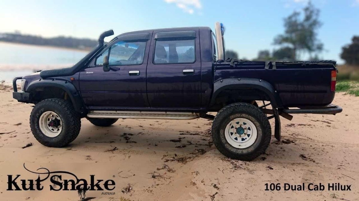 Kut Snake Flare Kit To Fit Toyota Hilux LN106 Models - NZ Offroader