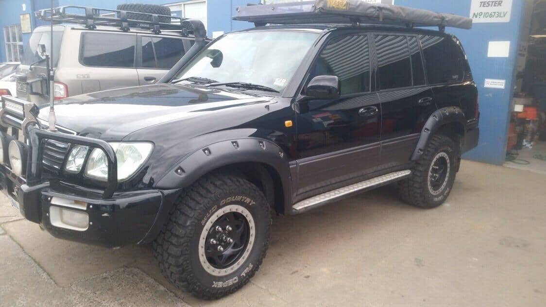 Kut Snake Flare Kit To Fit Toyota LC100 Modes - NZ Offroader