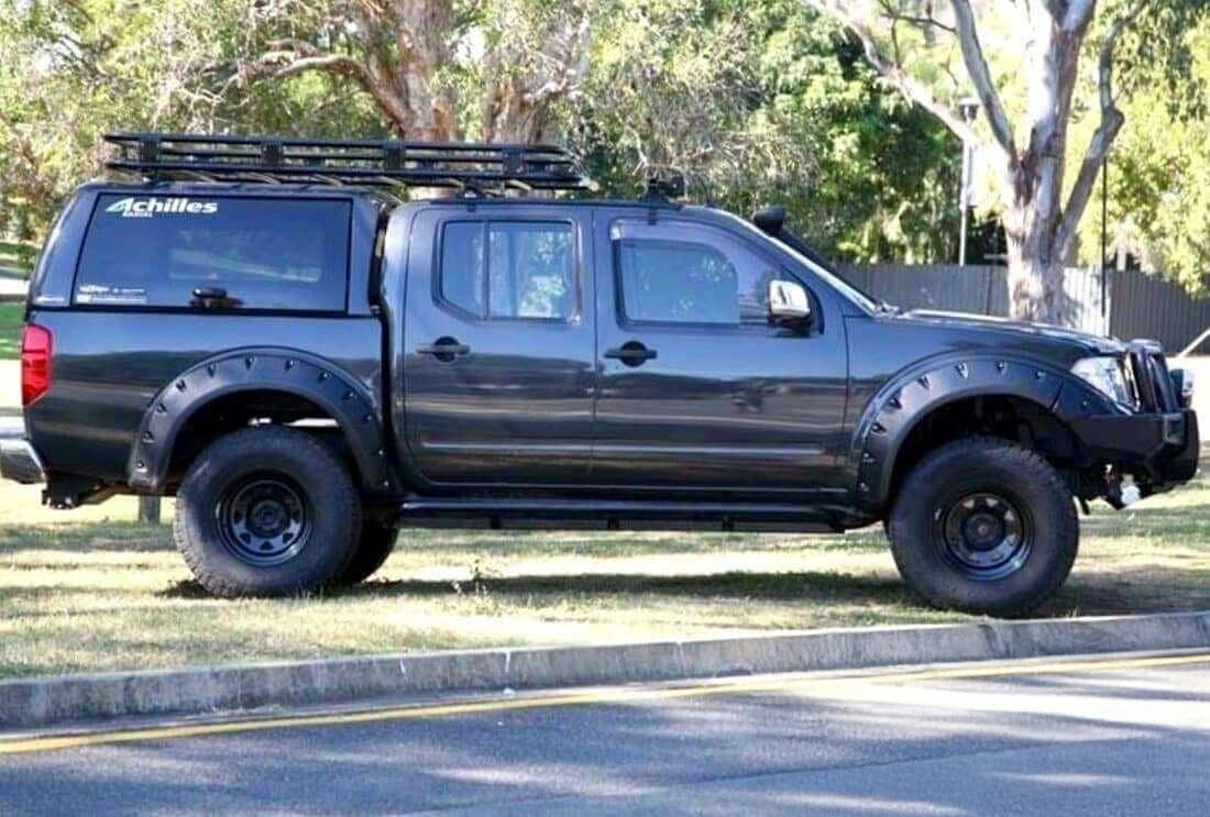 Kut Snake Flares for Nissan Navara D40 - NZ Offroader