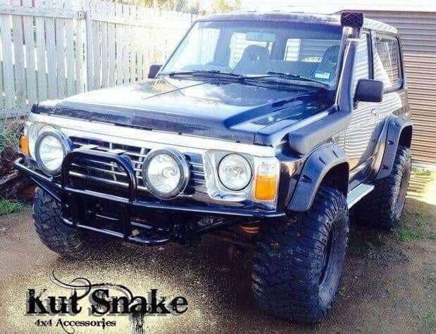 Kut Snake Flares for Nissan Safari/Patrol GQ - NZ Offroader