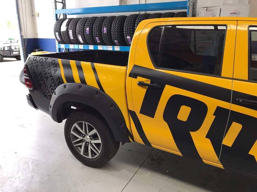 Kut Snake Flares for Toyota Hilux GUN/Revo Models - NZ Offroader