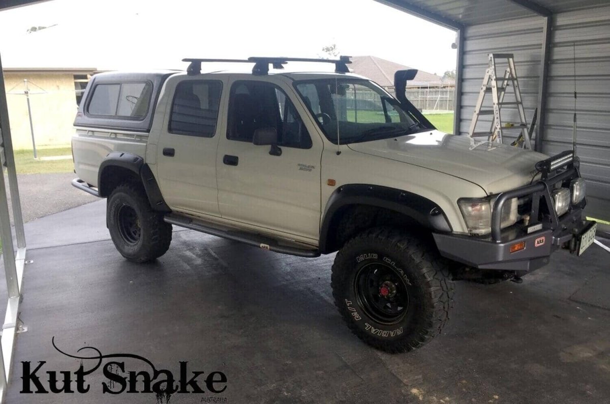 Kut Snake Flares for Toyota Hilux LN167 1991 - 2004 - NZ Offroader