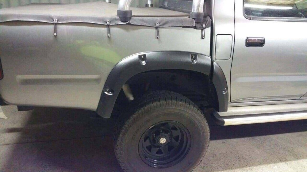 Kut Snake Flares for Toyota Hilux LN167 1991 - 2004 - NZ Offroader