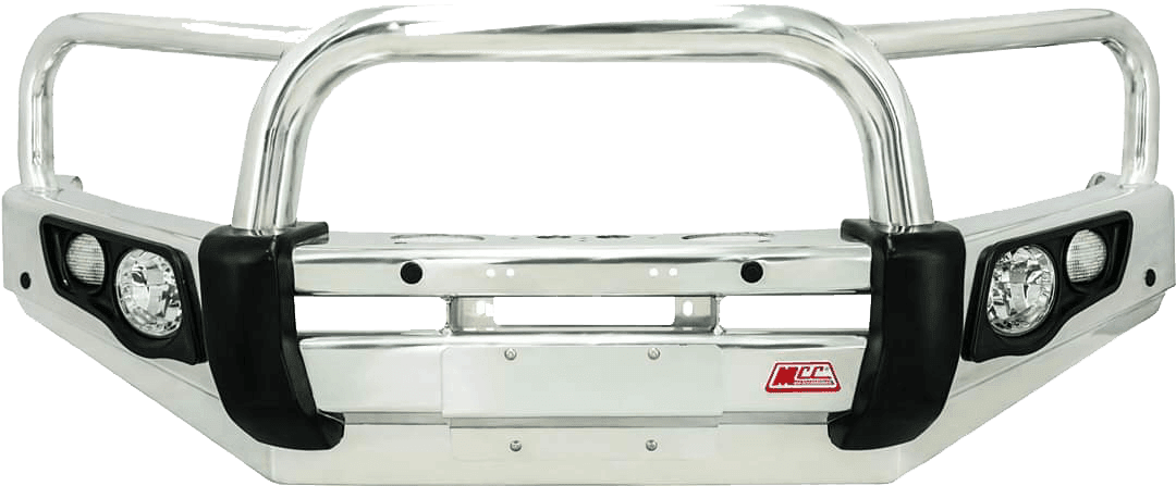MCC Falcon 707-01 Triple Loop Aluminium Winch Bar for Toyota Landcruiser 70 Series 2007 - on - NZ Offroader