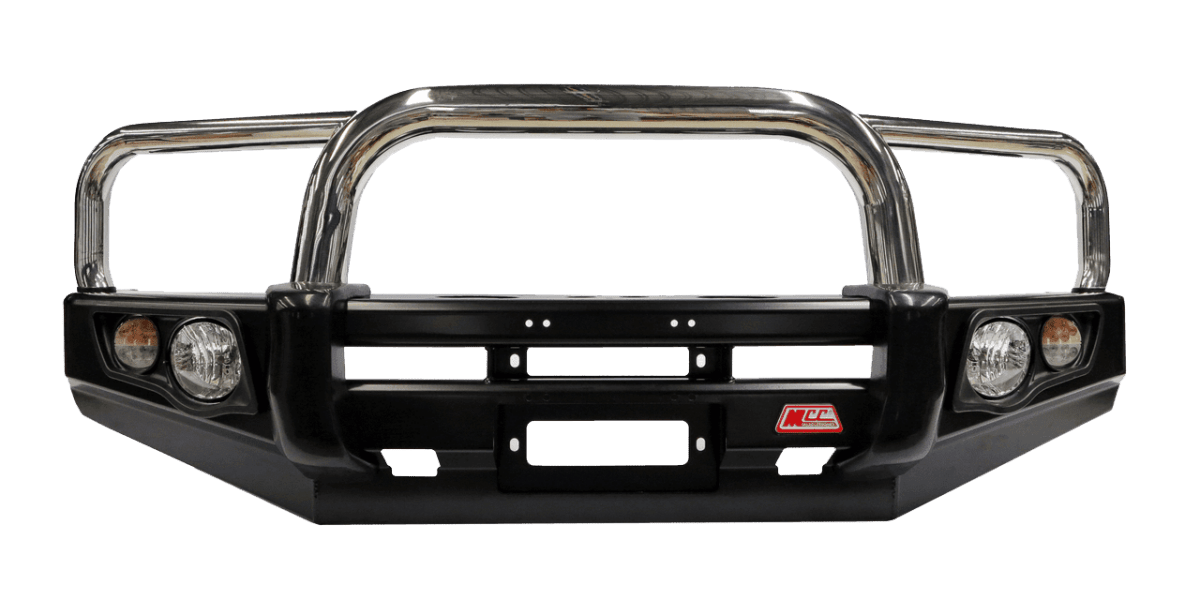MCC Falcon 707-01 Triple Loop Winch Bar for Toyota Landcruiser 70 Series 2007 - on - NZ Offroader