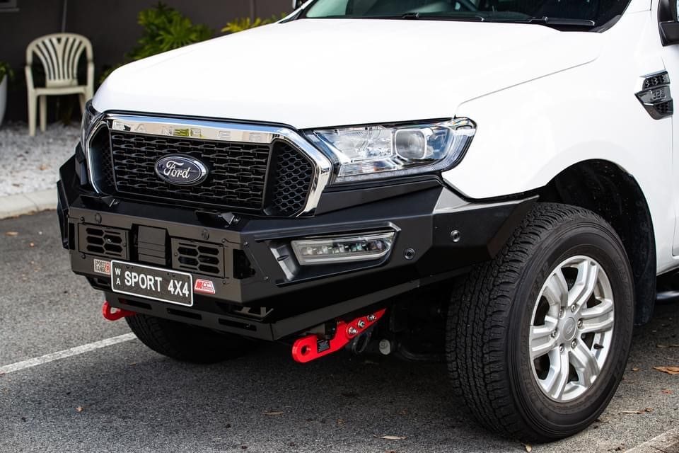 MCC Pegasus 909-01 No Loop Winchbar / Bullbar for Ford Ranger PX3 Wildtrak FX4 Max/Everest UA2 2019-2022 - NZ Offroader