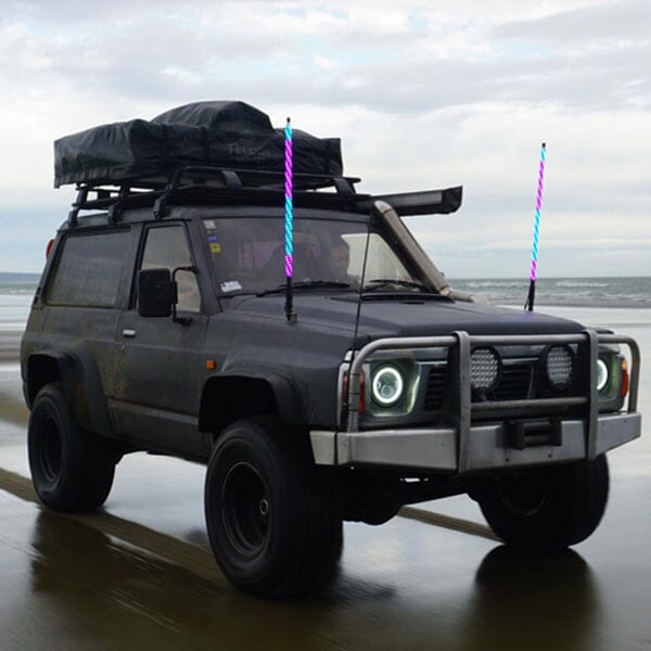 NZ Whiplights 3ft (91cm) LED Whip Light - Pair - NZ Offroader