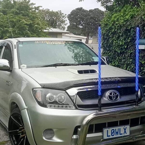 NZ Whiplights 3ft (91cm) LED Whip Light - Pair - NZ Offroader