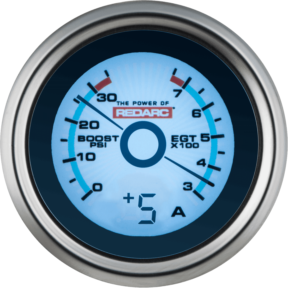 REDARC EGT & Boost / Pressure Gauge with Optional Current Display - NZ Offroader