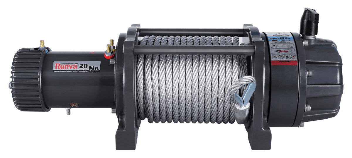 Runva EWB20000 Premium with Steel Cable - NZ Offroader