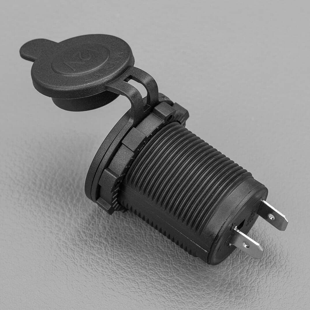 STEDI 12V Cigarette Lighter Socket - Flush Mount - NZ Offroader