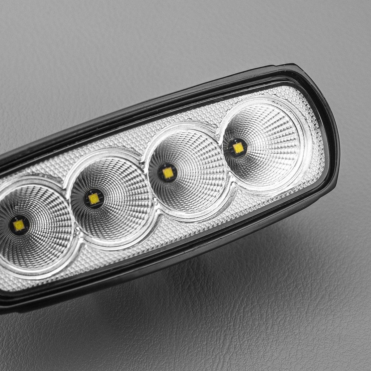 STEDI 2 Pack 20W LED Work Light Slim Black - NZ Offroader