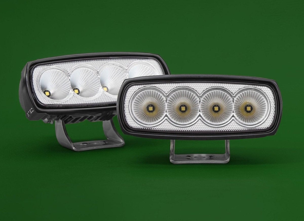 STEDI 2 Pack 20W LED Work Light Slim Black - NZ Offroader