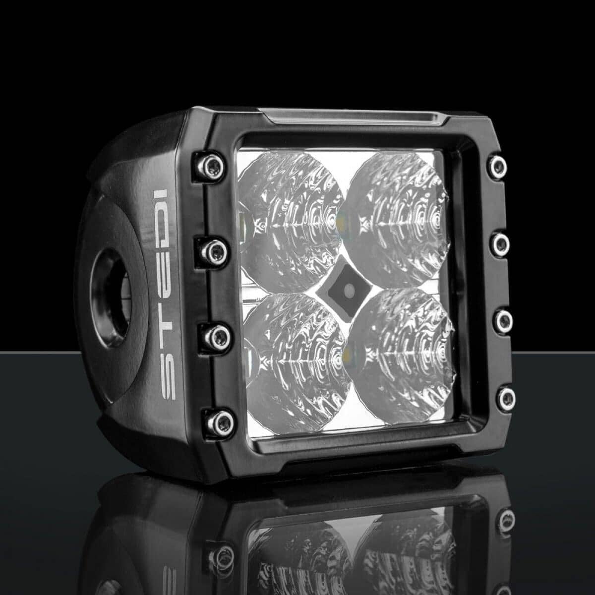 STEDI C-4 Black Edition LED Light Cube | Flood - NZ Offroader