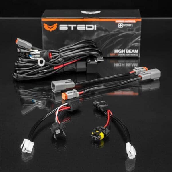 STEDI Dual Connector Plug & Play Smart Harness High Beam Driving Light Wiring - NZ Offroader