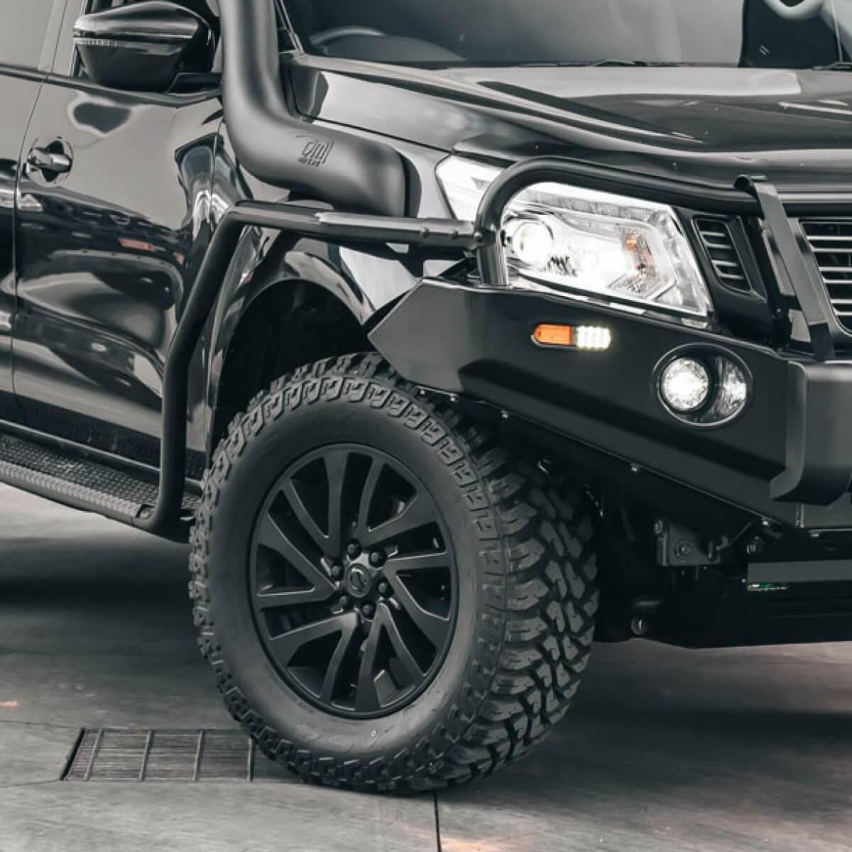 STEDI LED / DRL Fog Lights to suit Ironman Bullbars | Black - NZ Offroader