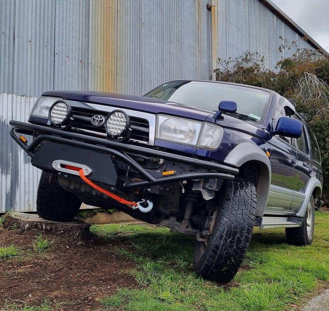 THJ Paru Winch Compatible Bull Bar to suit Toyota Hilux 1988 - 2004 - NZ Offroader