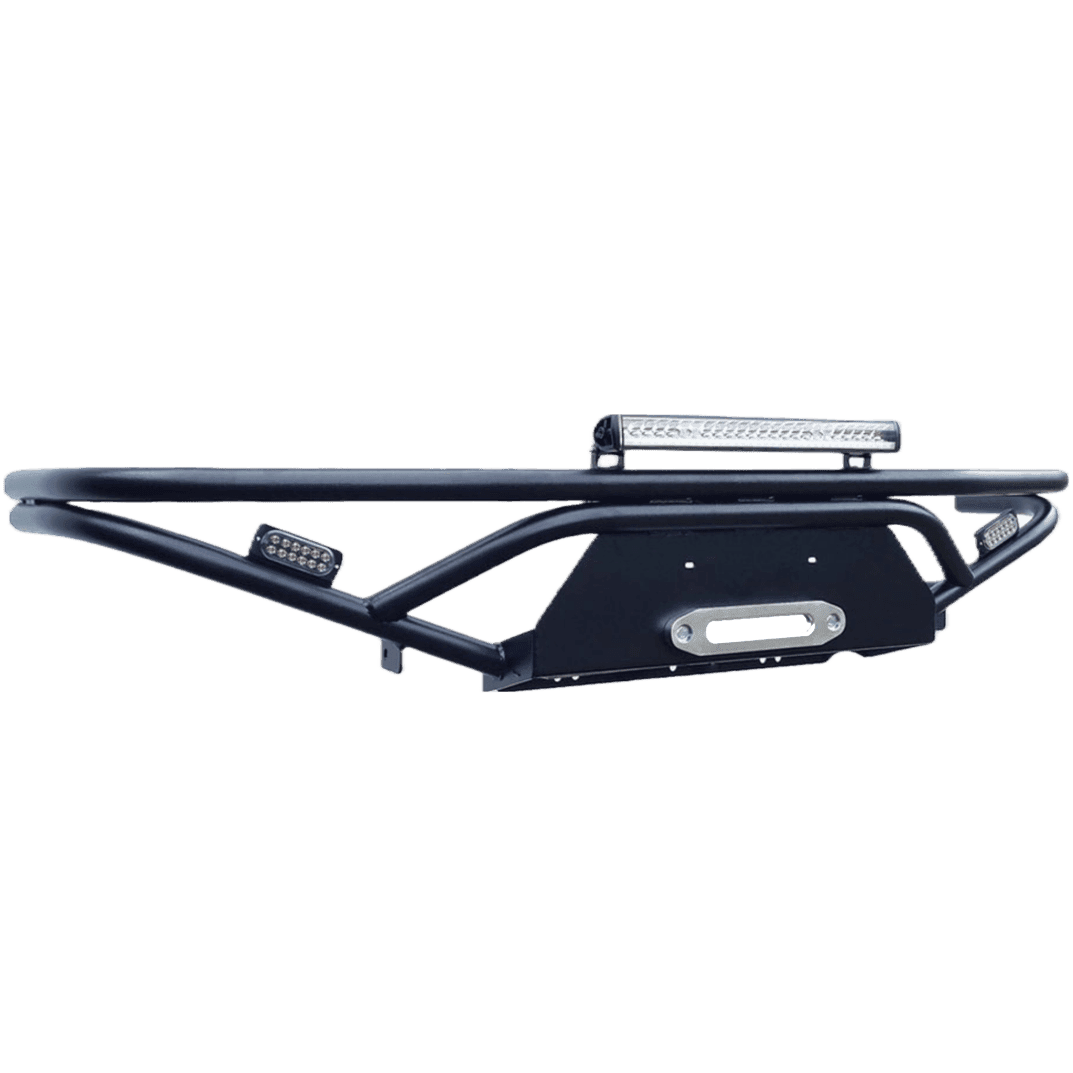 THJ Paru Winch Compatible Bull Bar to suit Toyota Surf 185 and Prado 90 Series - NZ Offroader