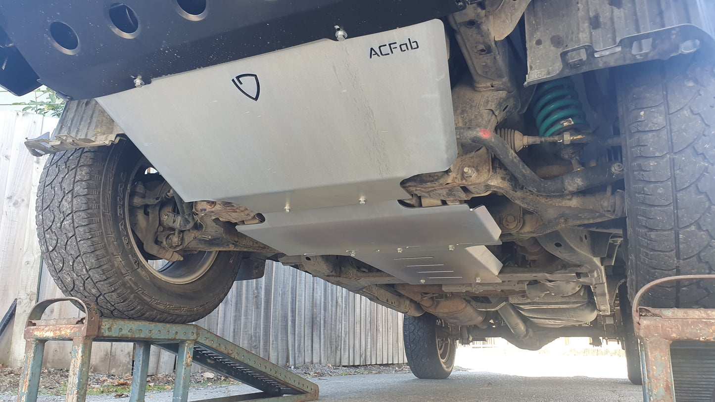 ACFab Nissan Navara D40 Bash Plates Spanish and Thai build