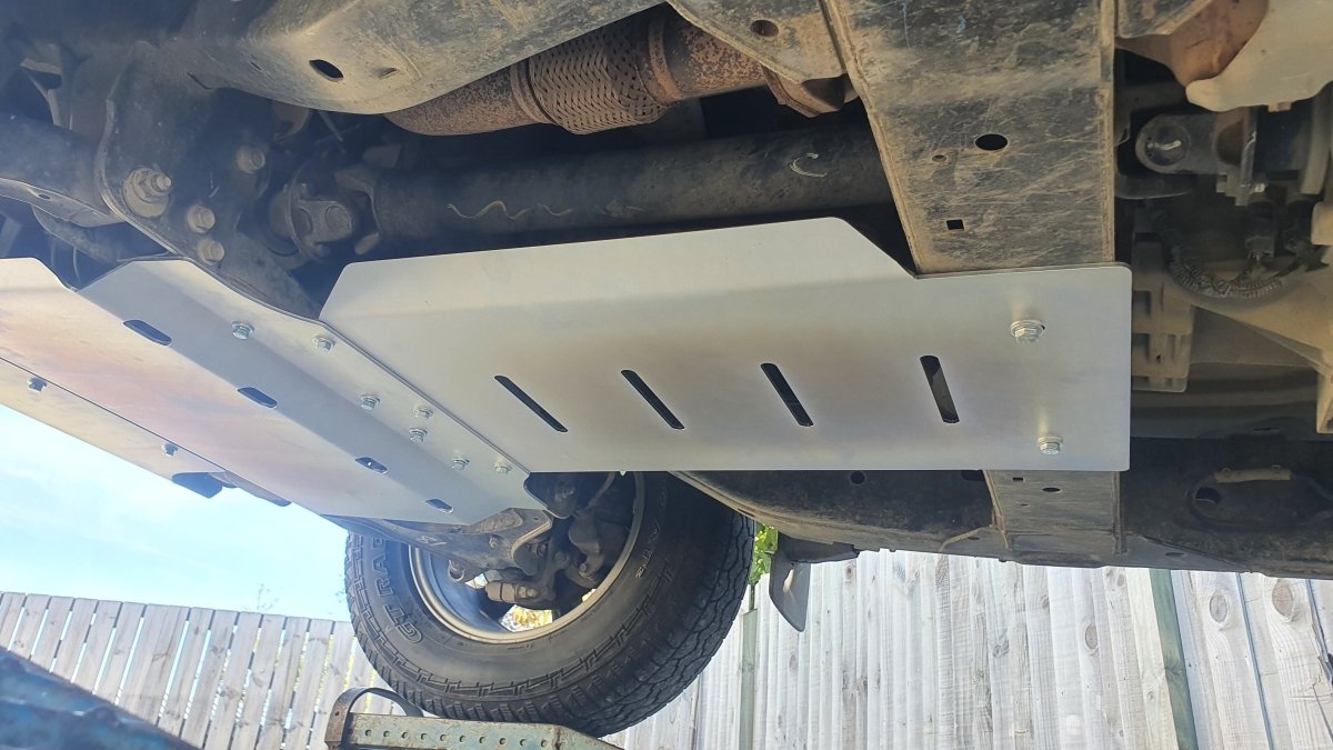 AC Fab Nissan Navara D40 Bash Plates Spanish and Thai build - NZ Offroader