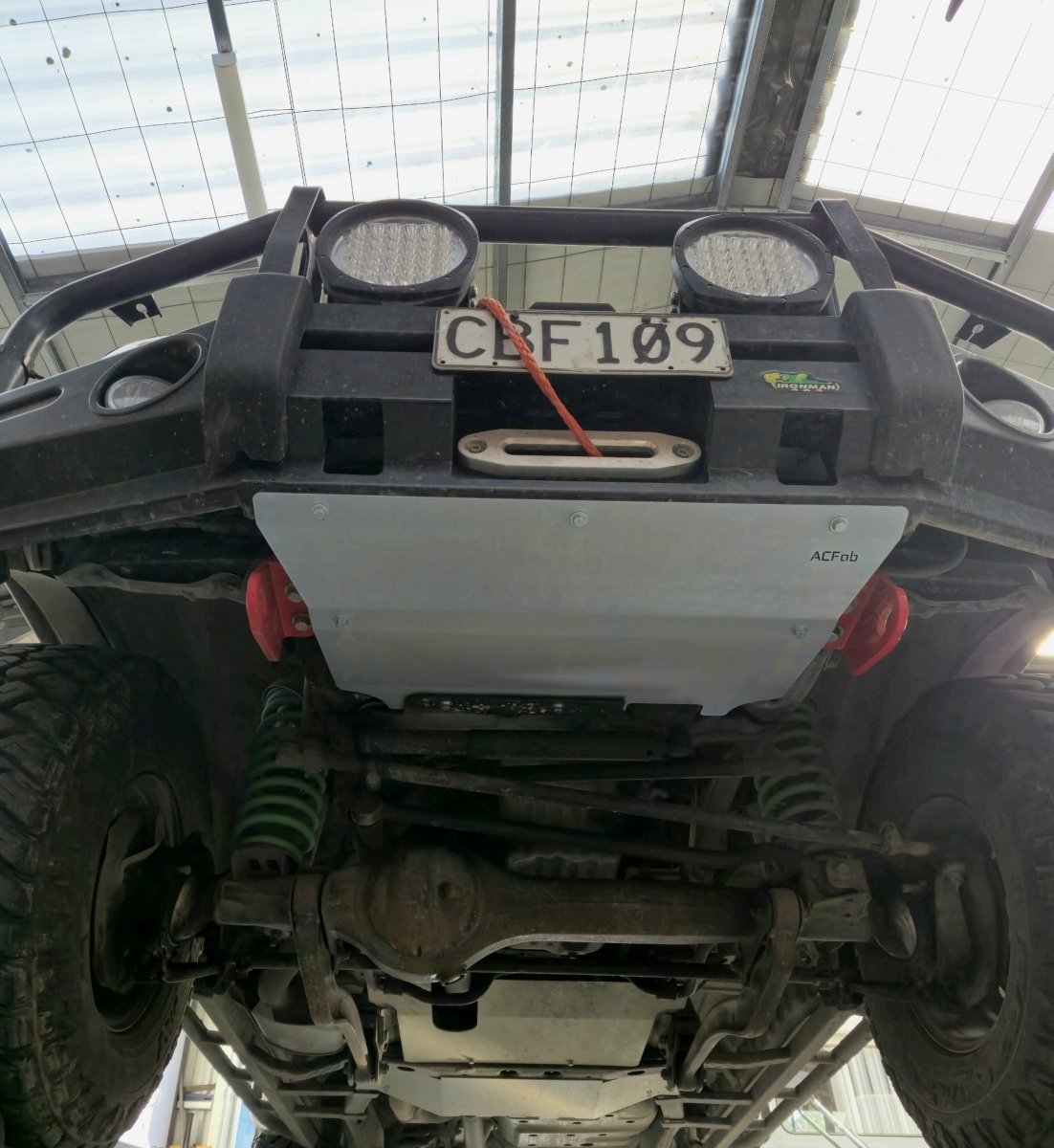 AC Fab Toyota Landcruiser 80 Series Ironman Bullbar Front Guard - NZ Offroader