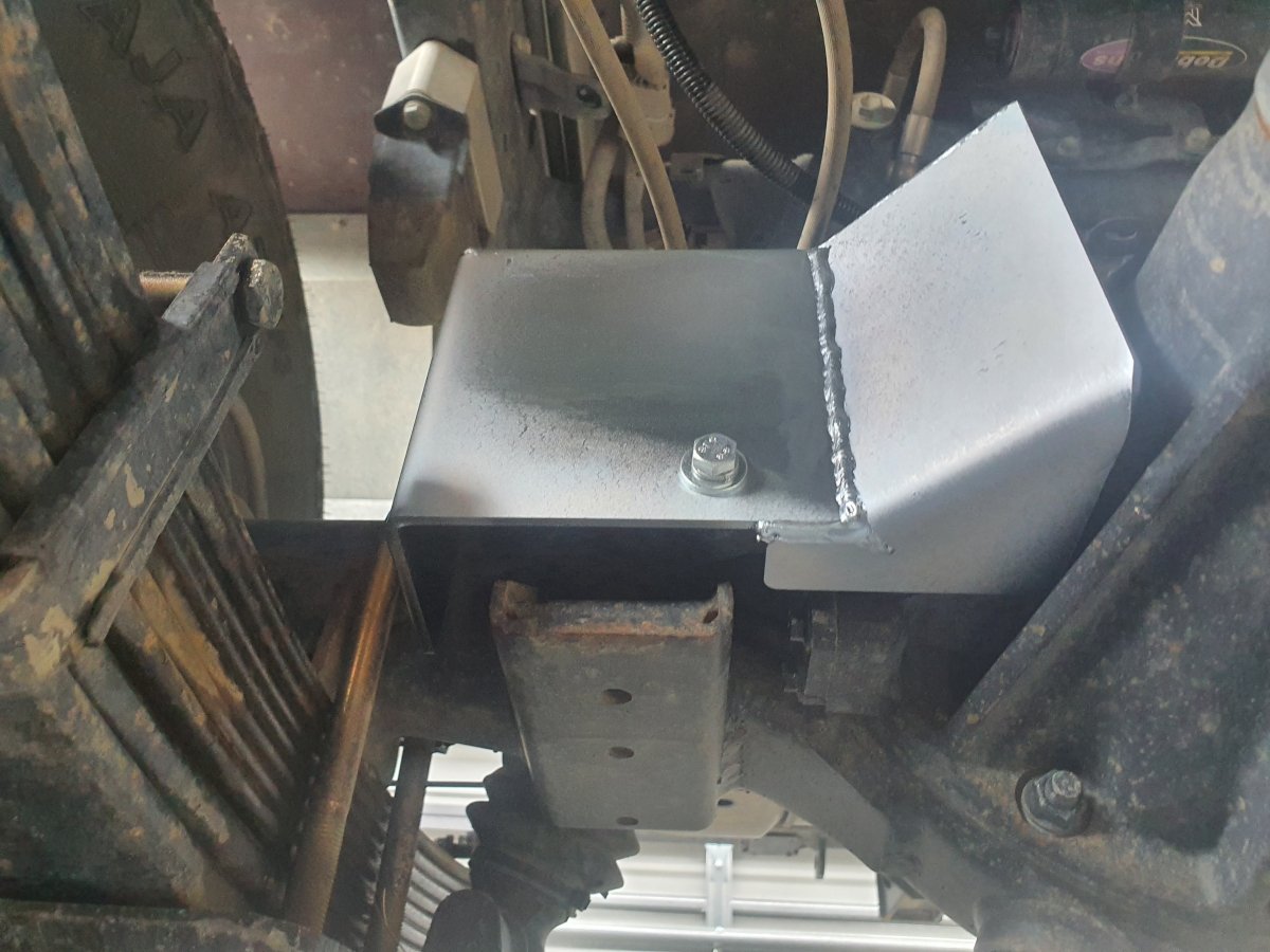 AC Fab Toyota Landcruiser Rear Diff locker actuator guard VDJ 76/78/79 series - NZ Offroader