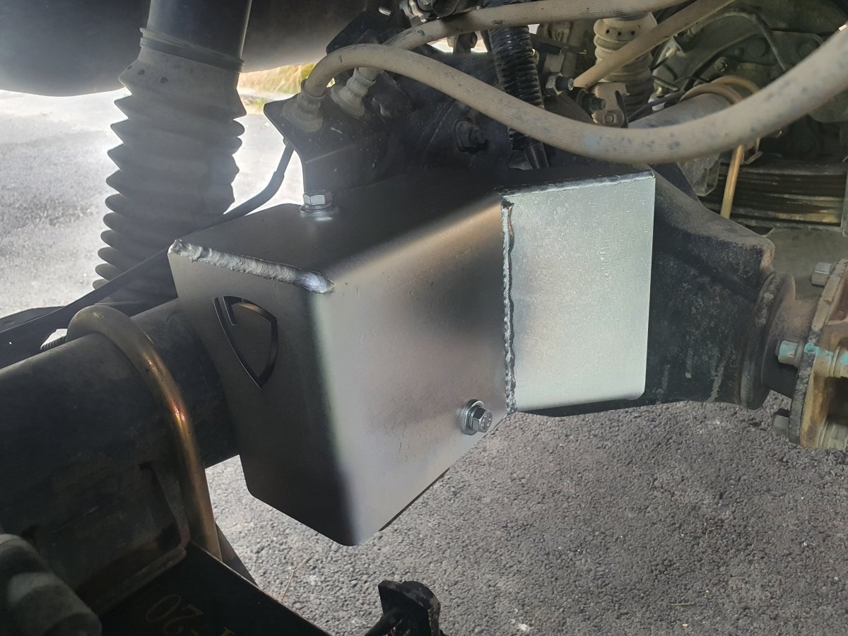 AC Fab Toyota Landcruiser Rear Diff locker actuator guard VDJ 76/78/79 series - NZ Offroader