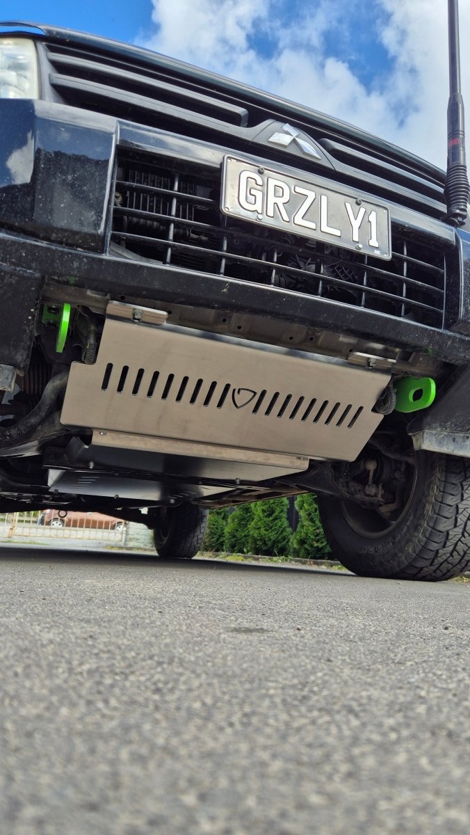 ACFab Mitsubishi Pajero 2006 - 2021 NS - NT Gen 4 Bash Plates - NZ Offroader