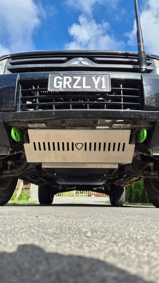 ACFab Mitsubishi Pajero 2006 - 2021 NS - NT Gen 4 Bash Plates - NZ Offroader