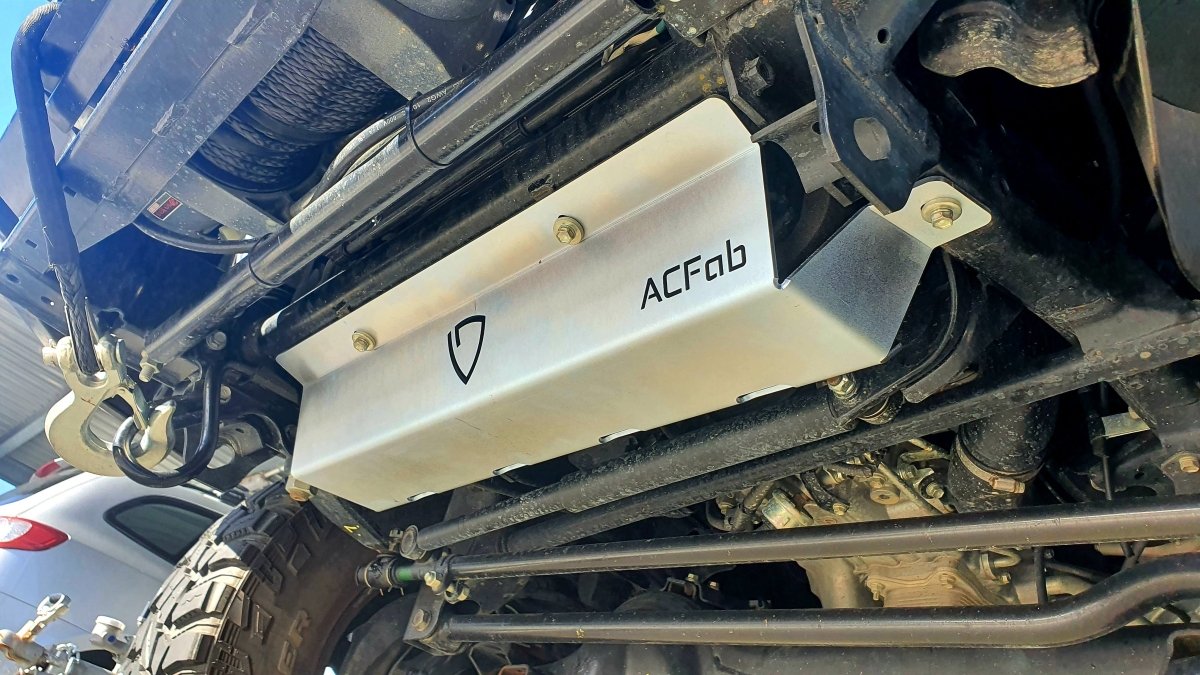 ACFab Toyota Landcruiser 76/78/79 series Radiator Guard VDJ, 1GD - FTV - NZ Offroader