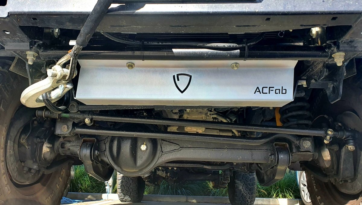 ACFab Toyota Landcruiser 76/78/79 series Radiator Guard VDJ, 1GD - FTV - NZ Offroader