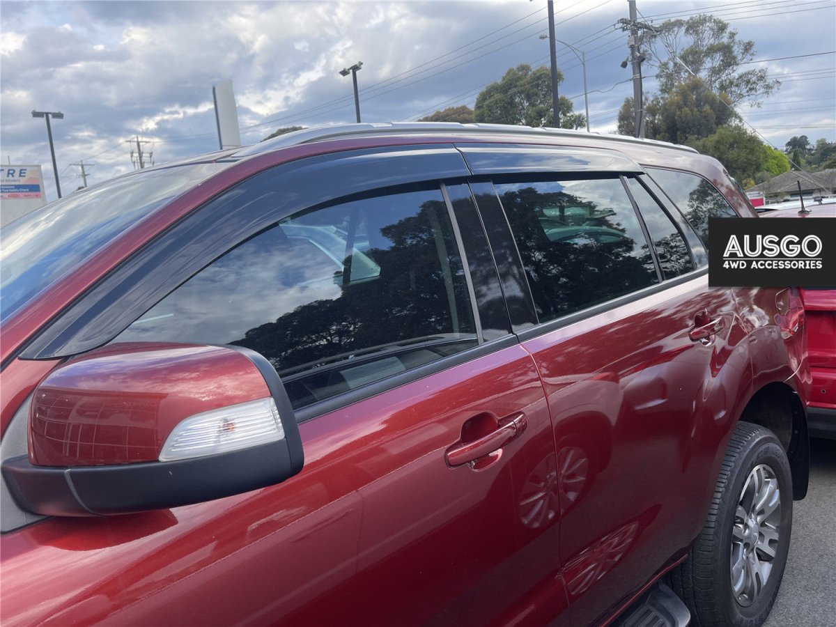 AUSGO Ford Everest 2015 - Onwards Injection Monsoon Weather Shields - NZ Offroader