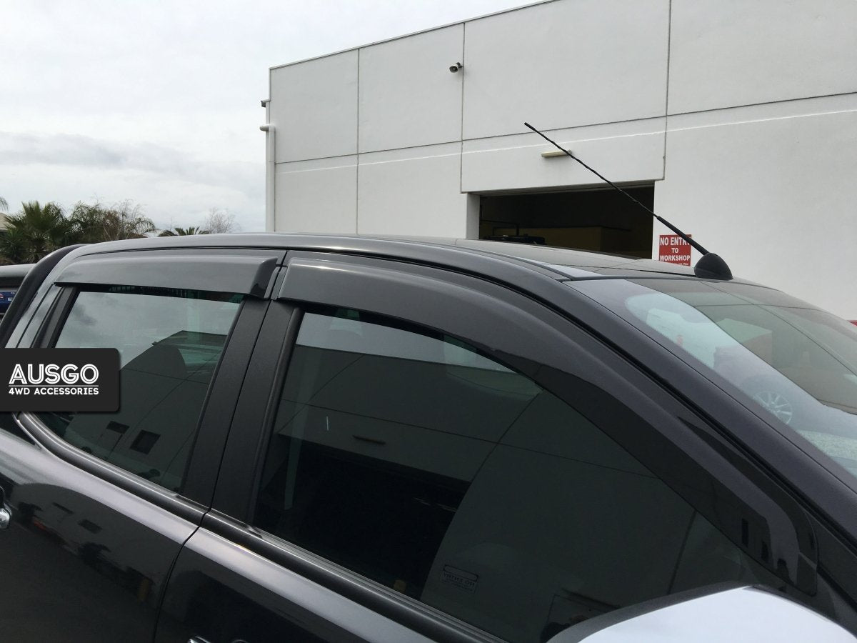AUSGO Ford Ranger Dual Cab 2011 - 2022 Injection Monsoon Weather Shields - NZ Offroader