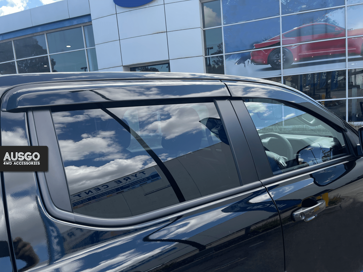 AUSGO Ford Ranger Next - Gen Dual Cab 2022 - Onwards Injection Monsoon Weather Shields - NZ Offroader