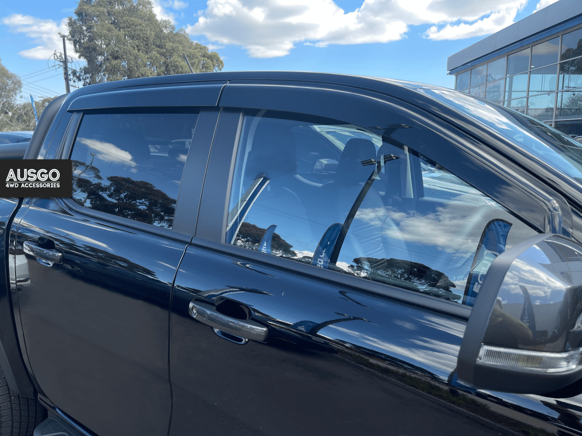AUSGO Ford Ranger Next - Gen Dual Cab 2022 - Onwards Injection Monsoon Weather Shields - NZ Offroader