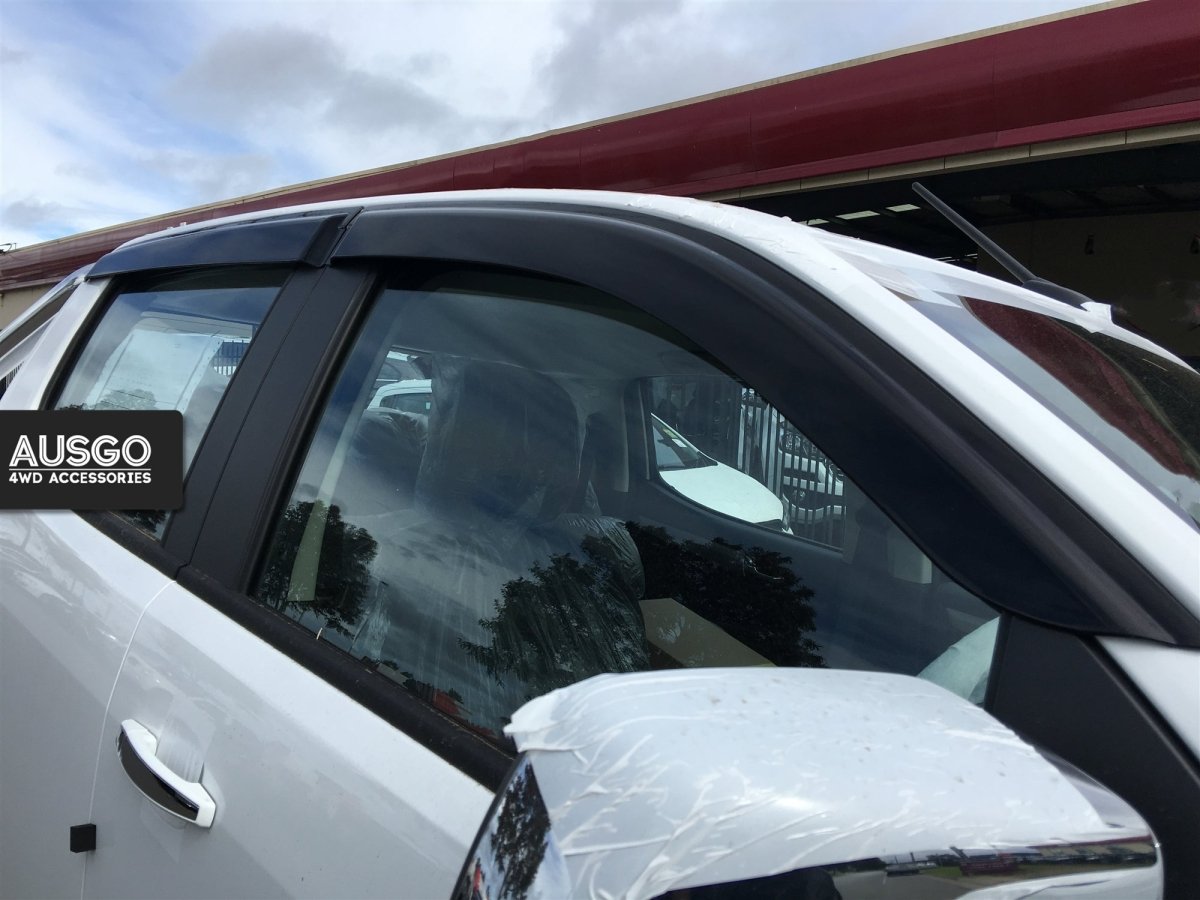 AUSGO Holden Colorado Dual Cab RG Series 2012 - 2020 Injection Monsoon Weather Shields - NZ Offroader