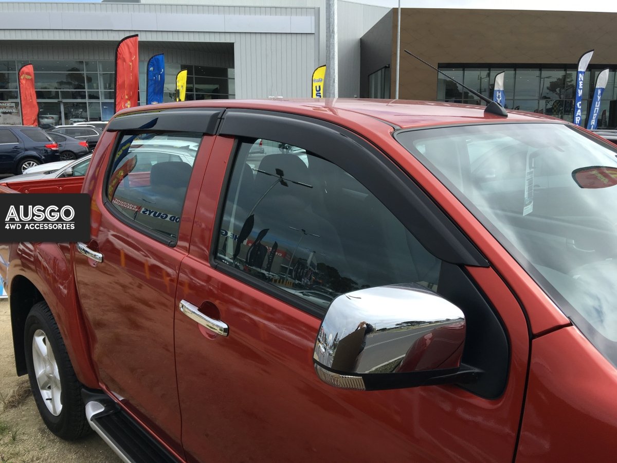 AUSGO ISUZU D - MAX Dual Cab 2012 - 2020 Injection Monsoon Weather Shields - NZ Offroader