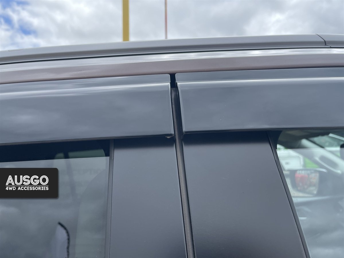 AUSGO ISUZU MUX MU - X 2021 - Onwards Injection Monsoon Weather Shields - NZ Offroader