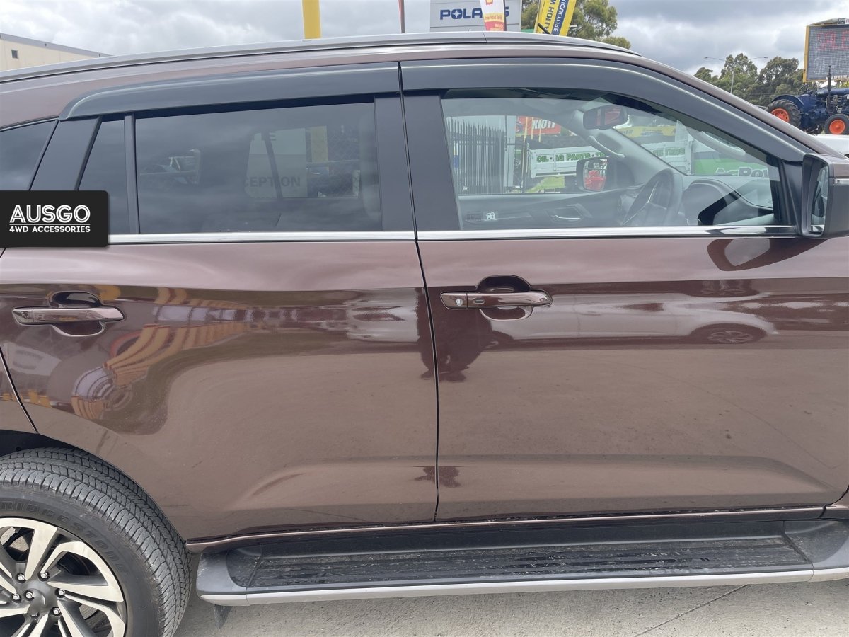 AUSGO ISUZU MUX MU - X 2021 - Onwards Injection Monsoon Weather Shields - NZ Offroader