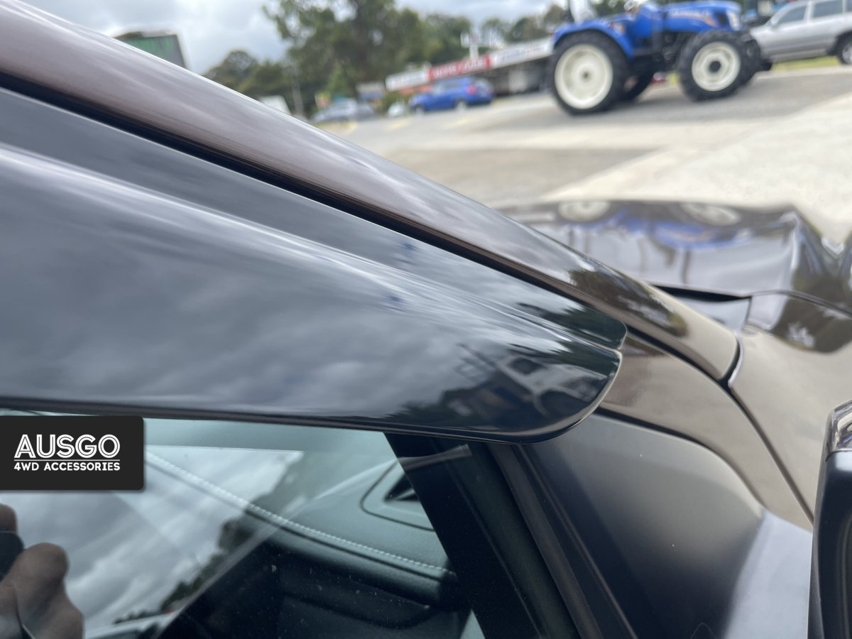 AUSGO ISUZU MUX MU - X 2021 - Onwards Injection Monsoon Weather Shields - NZ Offroader