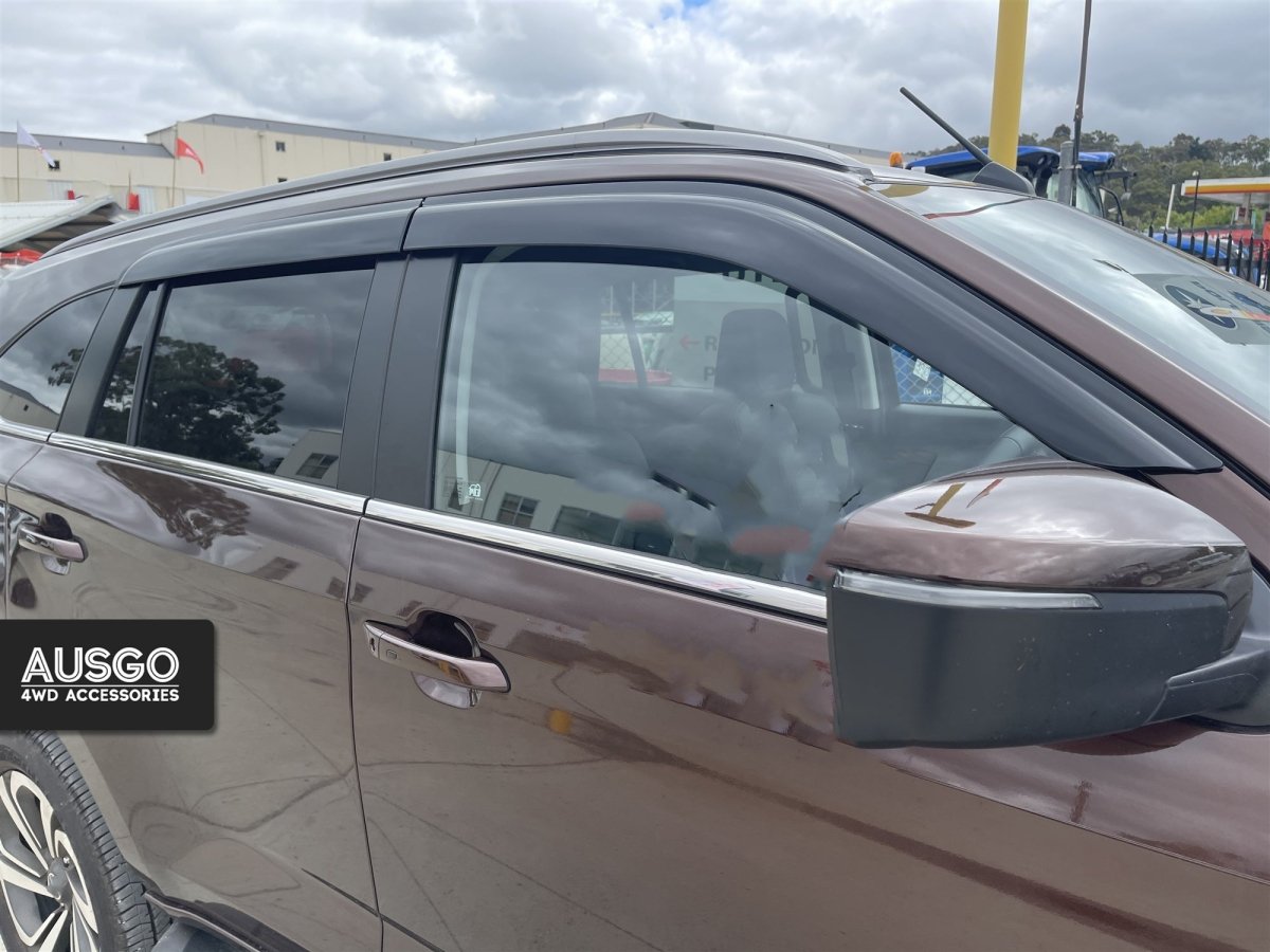 AUSGO ISUZU MUX MU - X 2021 - Onwards Injection Monsoon Weather Shields - NZ Offroader