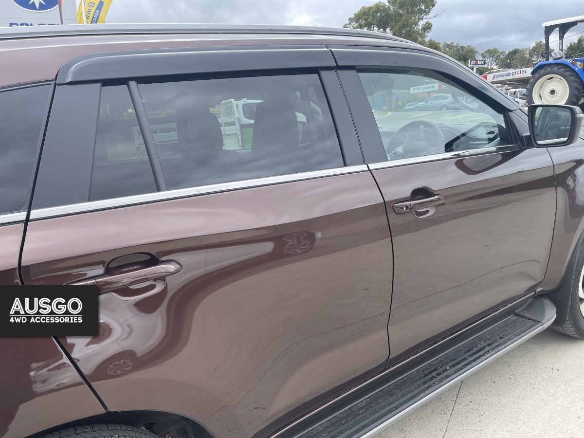 AUSGO ISUZU MUX MU - X 2021 - Onwards Injection Monsoon Weather Shields - NZ Offroader