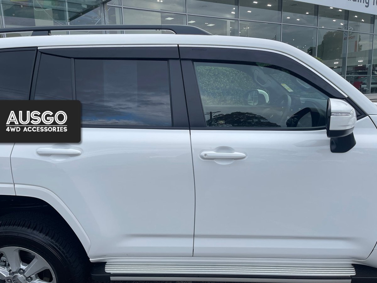 AUSGO Lexus LX Series LX500d LX600 2021 - Onwards Monsoon Weather Shields with Stainless Trim - NZ Offroader