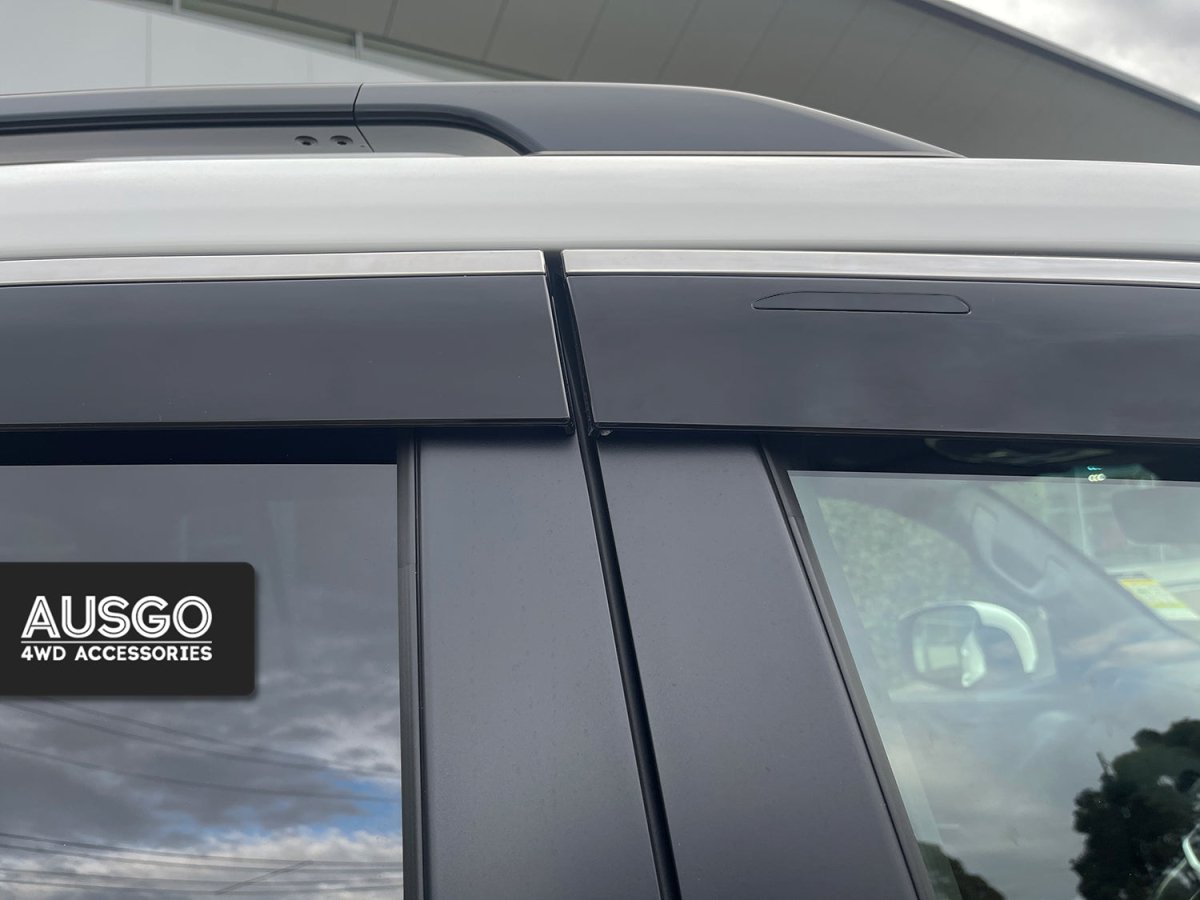 AUSGO Lexus LX Series LX500d LX600 2021 - Onwards Monsoon Weather Shields with Stainless Trim - NZ Offroader