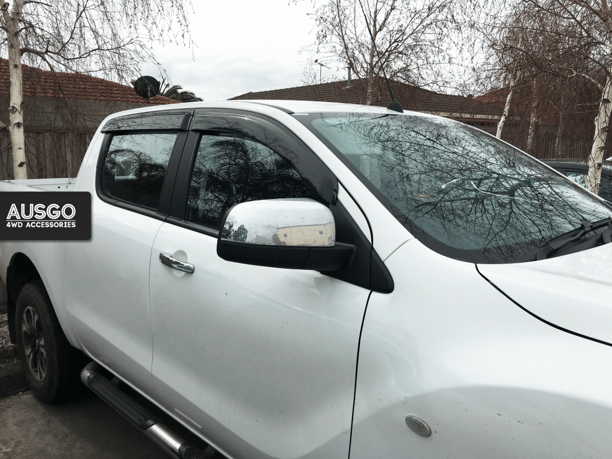 AUSGO Mazda BT - 50 BT50 Dual Cab 2011 - 2020 Injection Monsoon Weather Shields - NZ Offroader