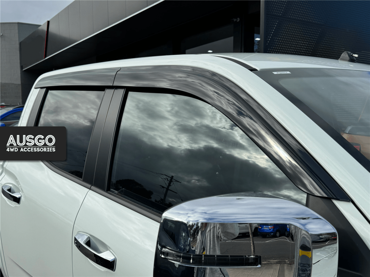 AUSGO Mitsubishi Triton MV Dual Cab 2024 - Onwards Injection Monsoon Weather Shields - NZ Offroader