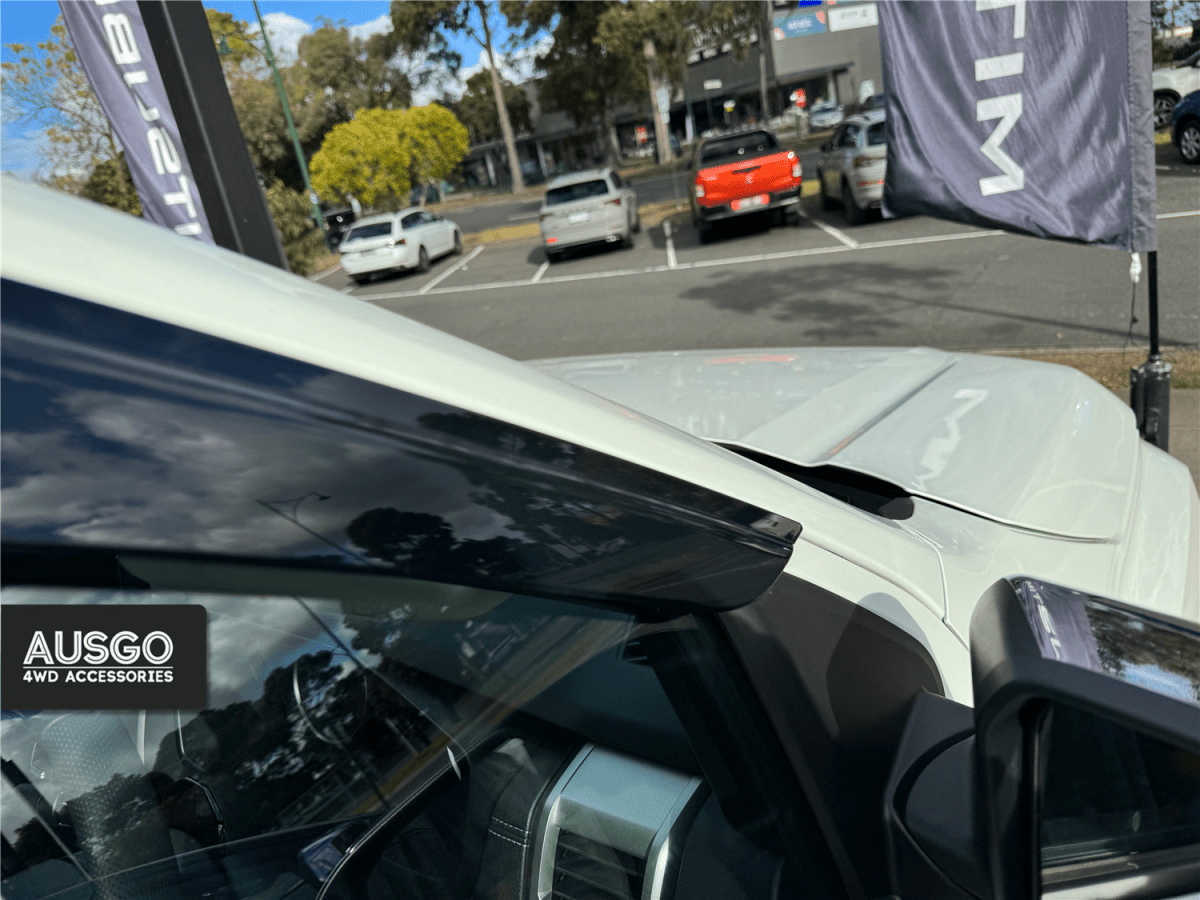 AUSGO Mitsubishi Triton MV Dual Cab 2024 - Onwards Injection Monsoon Weather Shields - NZ Offroader