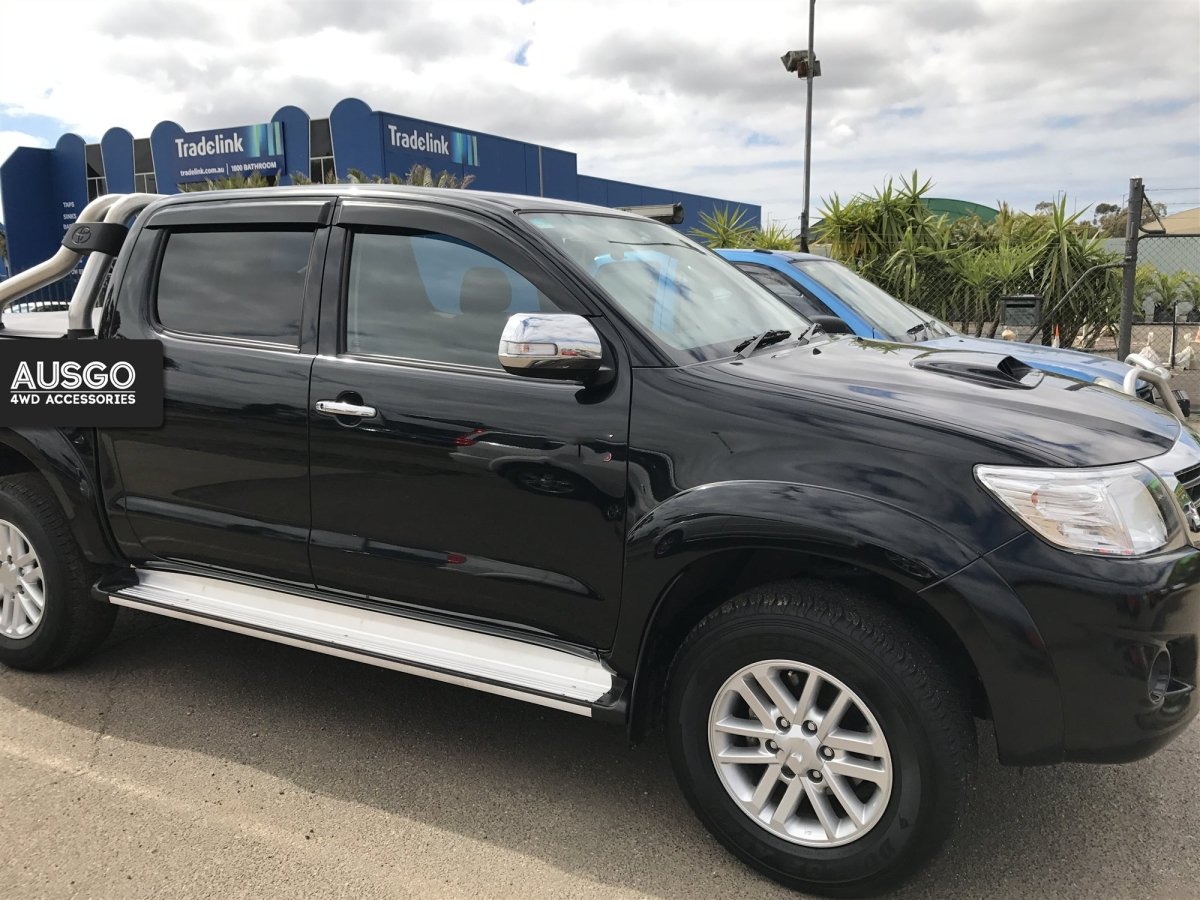 AUSGO Toyota Hilux Dual Cab 2005 - 2015 Injection Monsoon Weather Shields - NZ Offroader